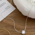 Moissanite Stone Necklace