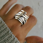 Vintage Thick Titanium Ring