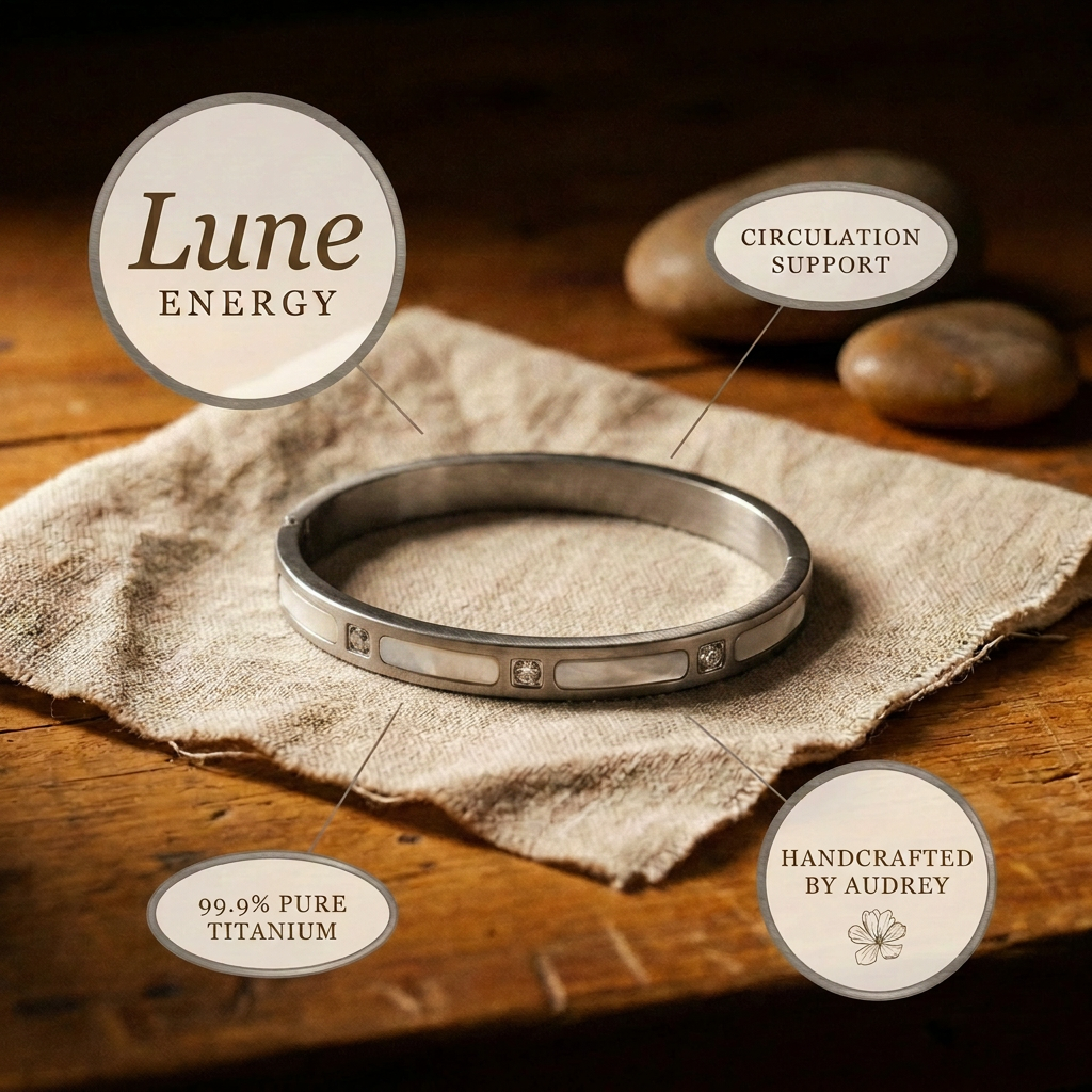 Audrey's Lune Titanium Bracelet