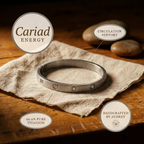 Audrey's Cariad Titanium Bracelet