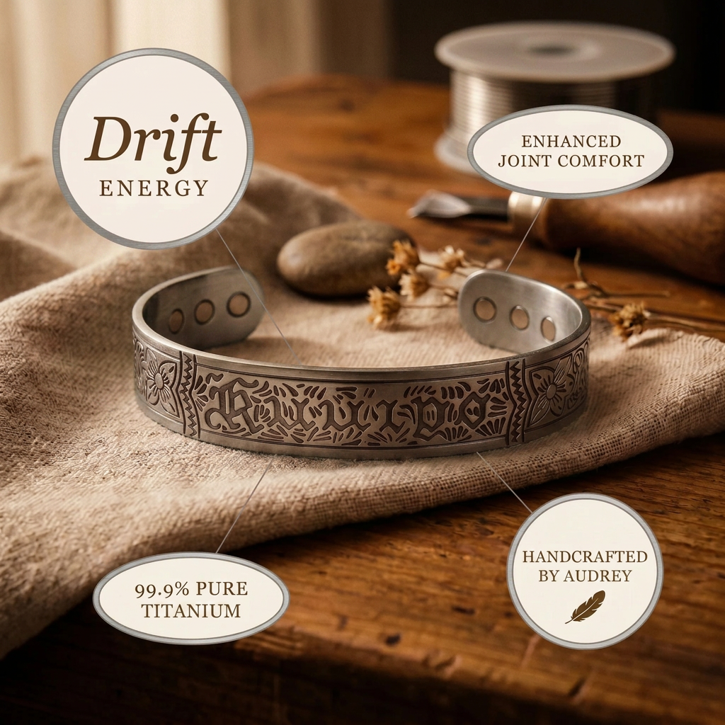 Audrey's Drift Titanium Bracelet
