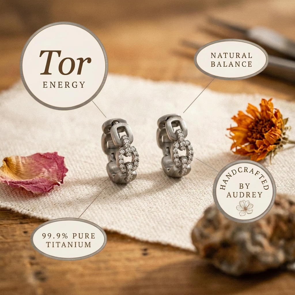 Audrey's Tor Titanium Earrings