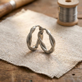 Audrey's Wren Titanium Hoop Earrings