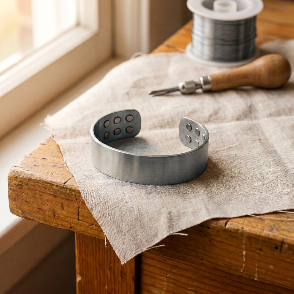Audrey's Anvil Titanium Bracelet
