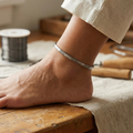 Audrey's Sand Titanium Anklet