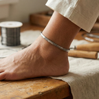 Audrey's Sand Titanium Anklet