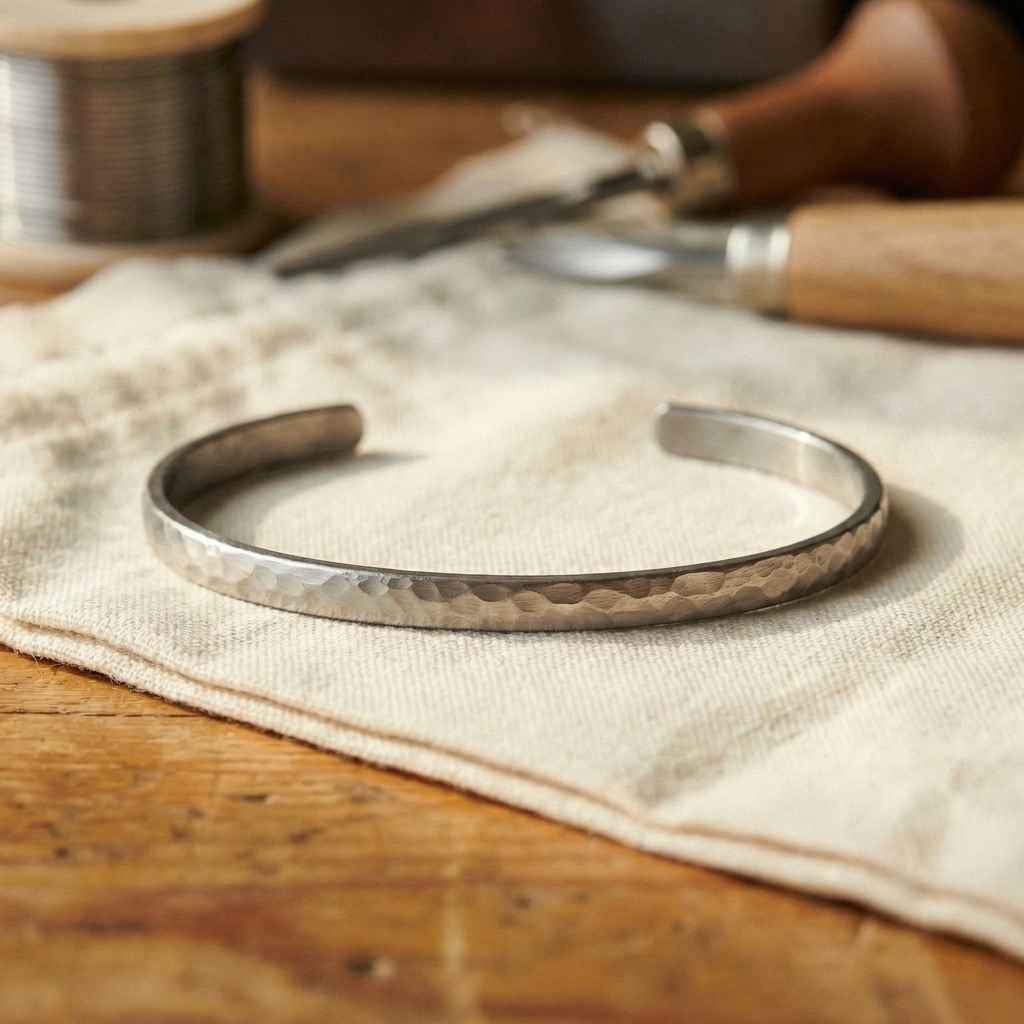 Audrey's Sand Titanium Anklet