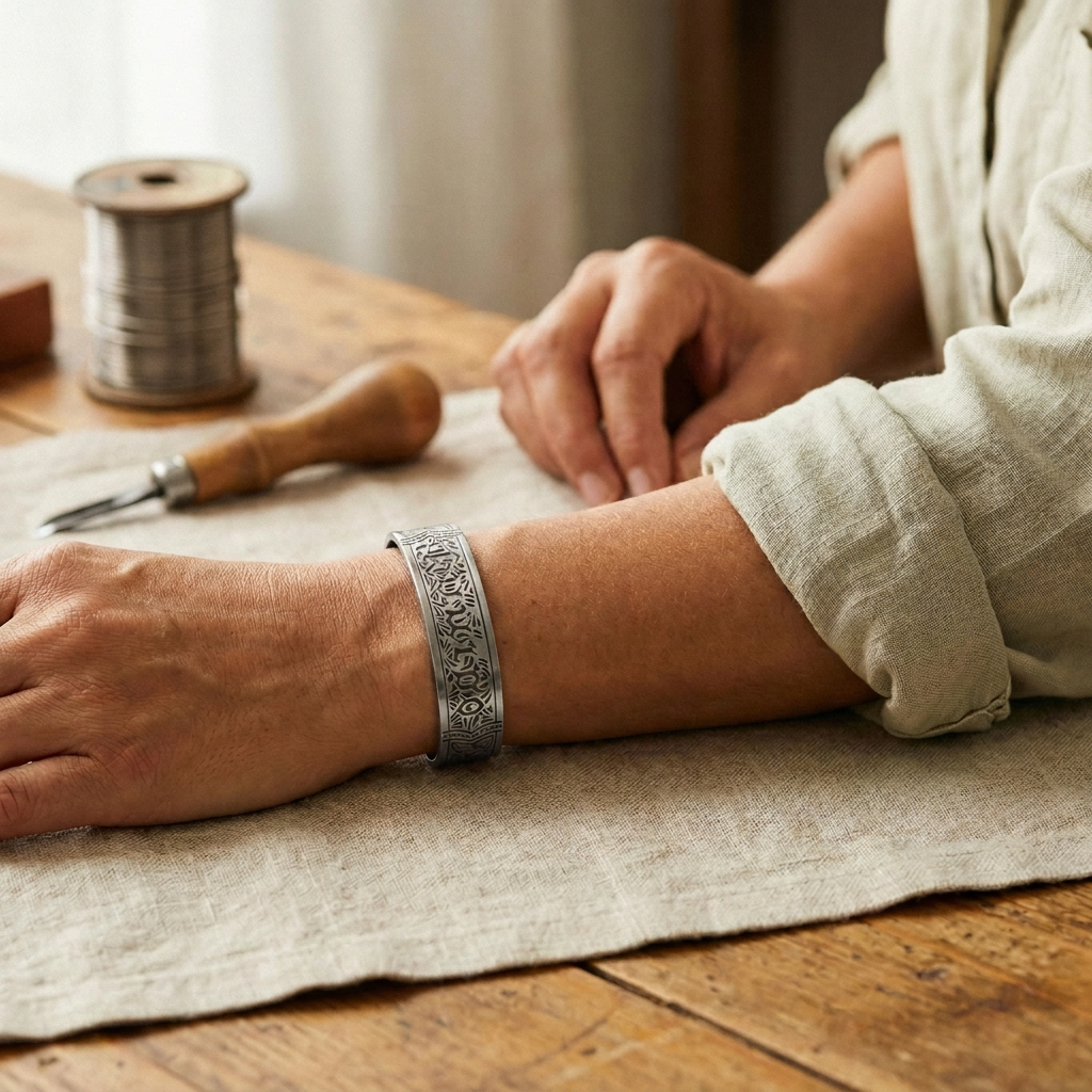 Audrey's Drift Titanium Bracelet