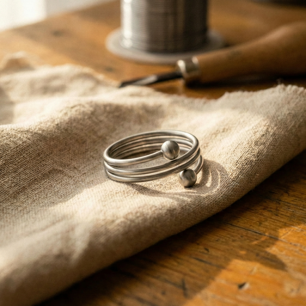 Audrey's Silt Titanium Ring